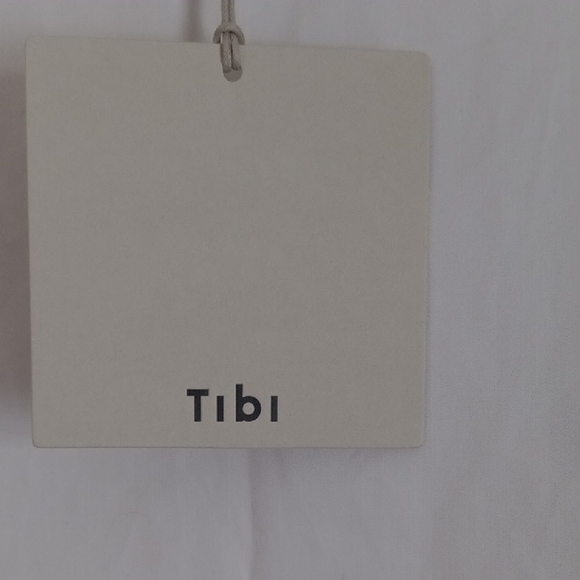 TIBI POPLIN SPLIT SLEEVE TOP SIZE 12 - Picture 5 of 10